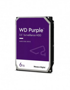 Wd Purple 6tb 256mb 3.5in...