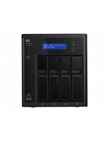 WD My Cloud PR4100 WDBNFA0640KBK -...