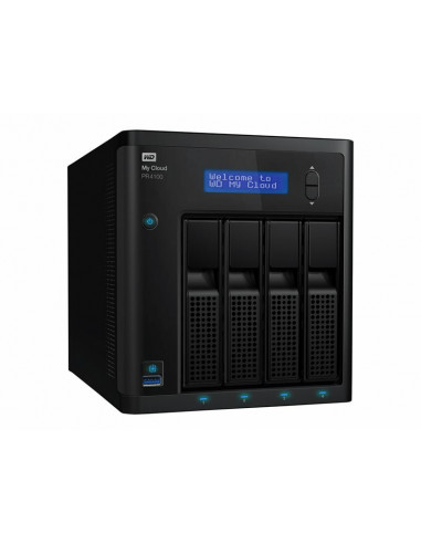 WD My Cloud PR4100 WDBNFA0640KBK -...