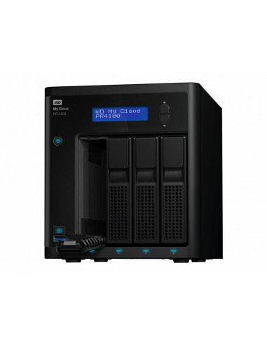 WD My Cloud PR4100 WDBNFA0640KBK -...