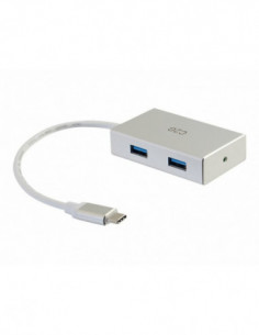 C2G USB-C Hub with 4 USB-A...