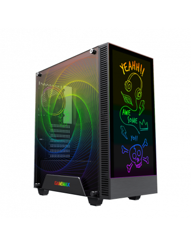 Caixa Mid Tower ATX Gamemax Kreator... Caixa Mid Tower ATX Gamemax Kreator...