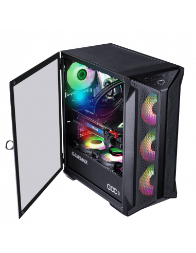 Caixa Gamemax Brufen C1 ATX, Vidro...