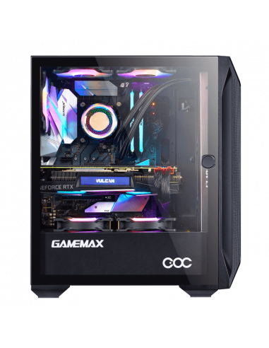 Caixa Gamemax Brufen C1 ATX, Vidro...