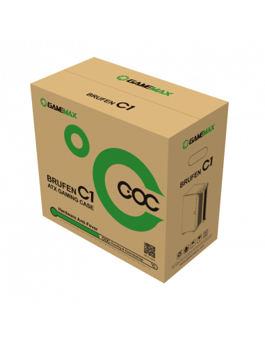Caixa Gamemax Brufen C1 ATX, Vidro...