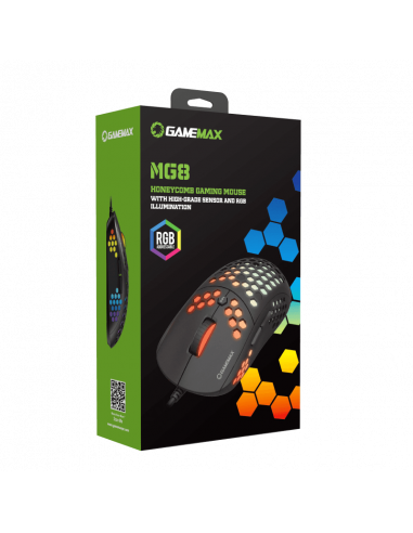 Rato Gamemax MG8 Gaming 6400dpi -...