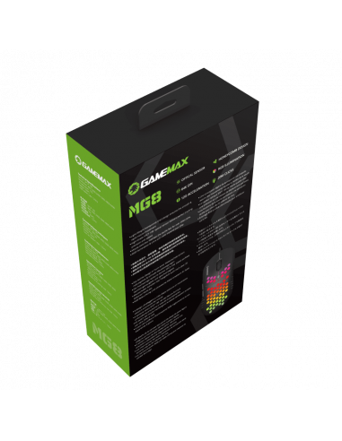 Rato Gamemax MG8 Gaming 6400dpi -...