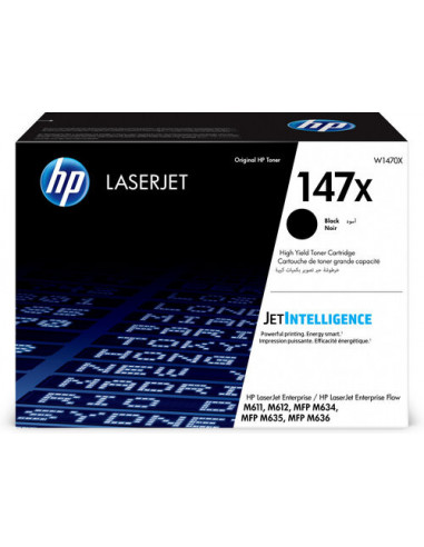 HP - Toner HP - 147X - Preto - para...