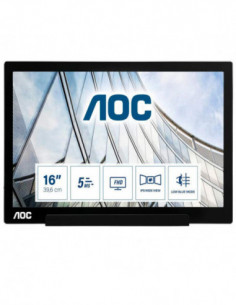 Aoc Monitor Portatil Tn 16"...