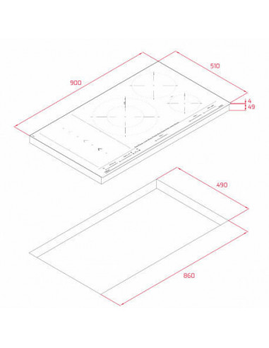 Teka - Placa IZS 97630 MST Maestro...