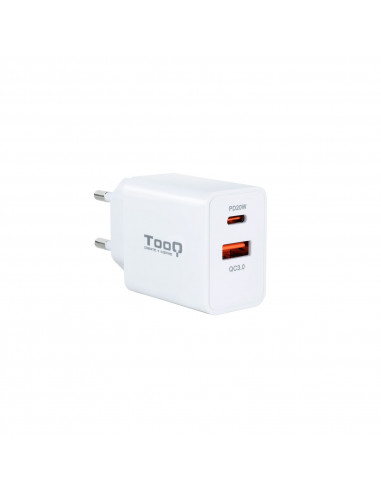Carregador TooQ TQWC-2SC04WT: USB-C |...
