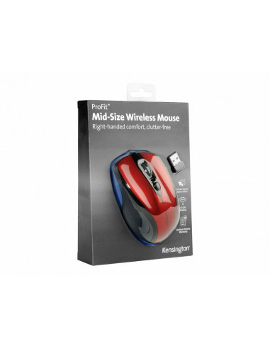 Raton Inalambrico Rojo  Perp Mediano