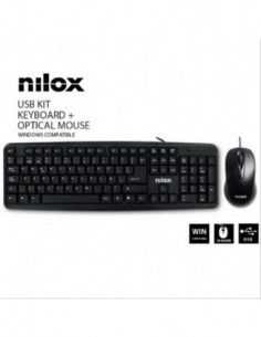 Nilox Kit Teclado + Raton...
