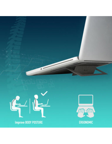 NGS - Suporte para portátil - Rigid,... NGS - Suporte para portátil - Rigid,...