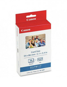 Canon Kc-36ip Ink/card - 36...