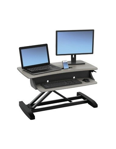 Mesa de Pé/Sentar Ergotron WorkFit-Z... Mesa de Pé/Sentar Ergotron WorkFit-Z...