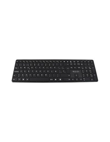 Teclado Silencioso V7 KW550ESBT -... Teclado Silencioso V7 KW550ESBT -...