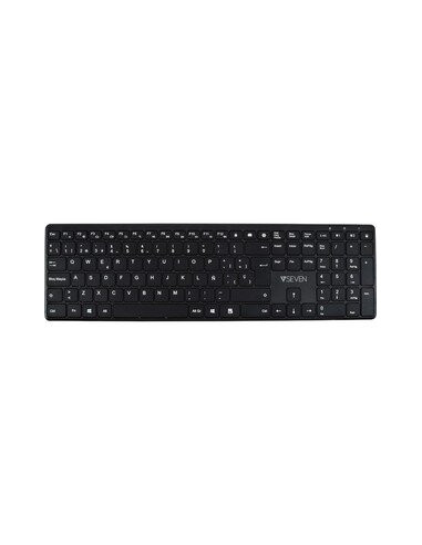 Teclado Silencioso V7 KW550ESBT -... Teclado Silencioso V7 KW550ESBT -...