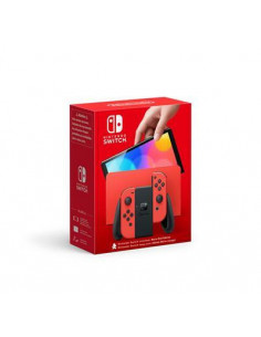 Nintendo Switch Oled Rojo...