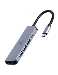 Hub USB-C Gembird 5-em-1