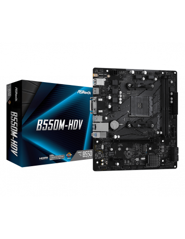 Motherboard AsRock B550M-HDV AM4,...