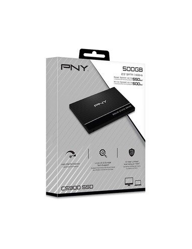 Ssd Pny 500gb Sata3 Cs900 Sata3 2,5