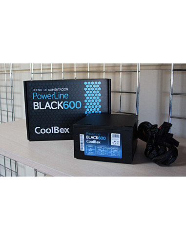 Coolbox Powerline Black 600. Potencia... Coolbox Powerline Black 600. Potencia...