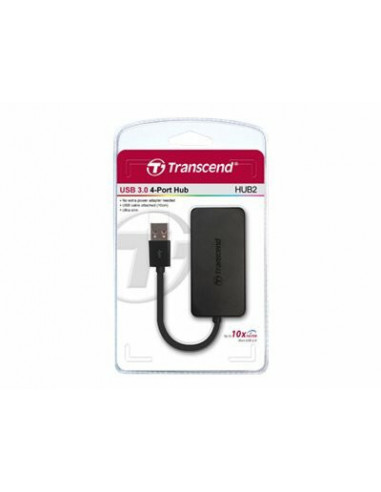 Transcend HUB2 - Hub - 4 x SuperSpeed... Transcend HUB2 - Hub - 4 x SuperSpeed...