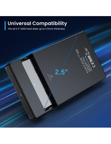 Caixa Externa Ewent EW7073 USB-C 3.2...
