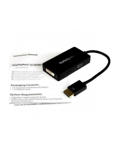 Adaptador StarTech.com DisplayPort... Adaptador StarTech.com DisplayPort...