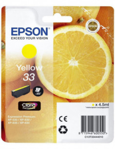 Epson Singlepack Yellow 33...