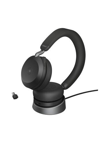 Jabra Evolve2 75 Ms Negro + Estación...