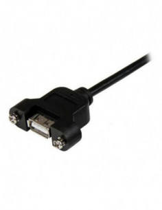 3 ft Panel Mount USB Cable...