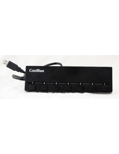 HUB COOLBOX USB 7 Portas (4 USB 3.0) HUB COOLBOX USB 7 Portas (4 USB 3.0)