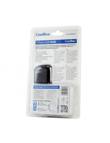 HUB COOLBOX USB 7 Portas (4 USB 3.0) HUB COOLBOX USB 7 Portas (4 USB 3.0)
