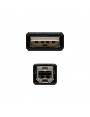 Cabo USB 2.0 NanoCable 10.01.0103-BK,...