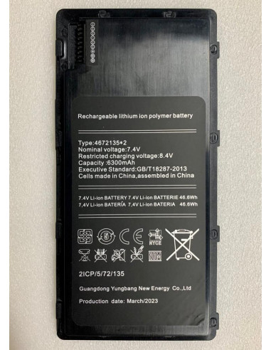 Bateria OEM EM3-I22J para Tablet...