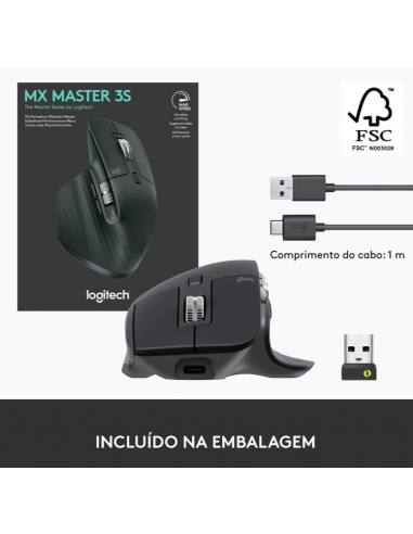 Rato Logitech MX Master 3S Wireless...