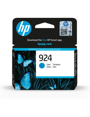 HP 924 Cyan Original Ink Cartridge