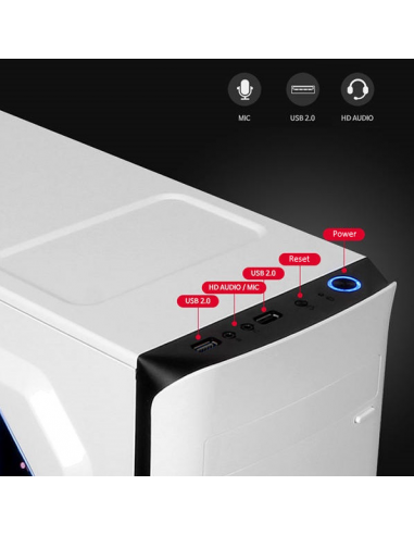 Caixa Mid Tower ATX SH9-5910 2xUSB2.0... Caixa Mid Tower ATX SH9-5910 2xUSB2.0...