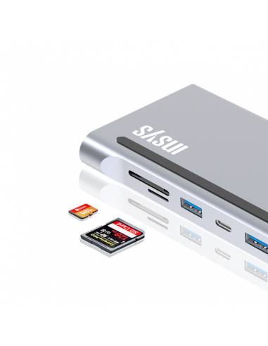Docking Station INSYS USB-C 12-em-1...
