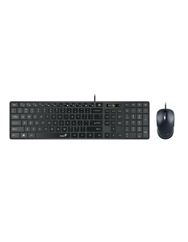 Teclado SlimStar C126 + Rato USB