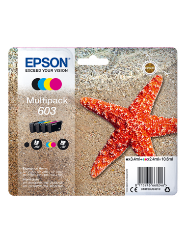 Tinteiro Epson 603 C13T03U64010 -... Tinteiro Epson 603 C13T03U64010 -...