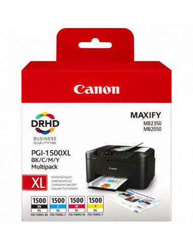 Tinteiro Canon PGI-1500XL Multipack...