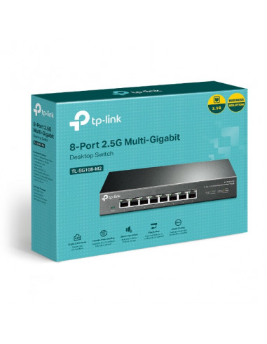 Switch TP-Link TL-SG108-M2 8 Portas... Switch TP-Link TL-SG108-M2 8 Portas...