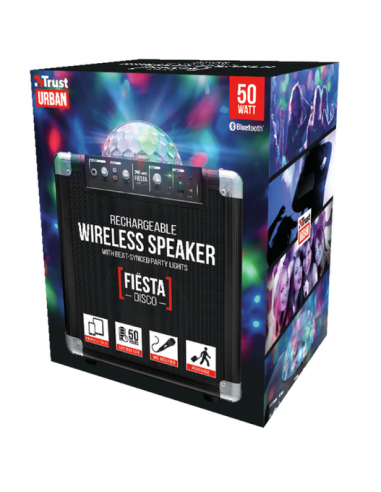 Coluna de Som Trust Fiësta Disco...