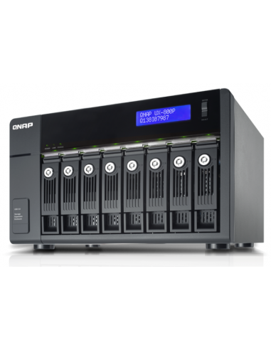 Servidor NAS QNAP UX-800P 8x2.5/3.5...