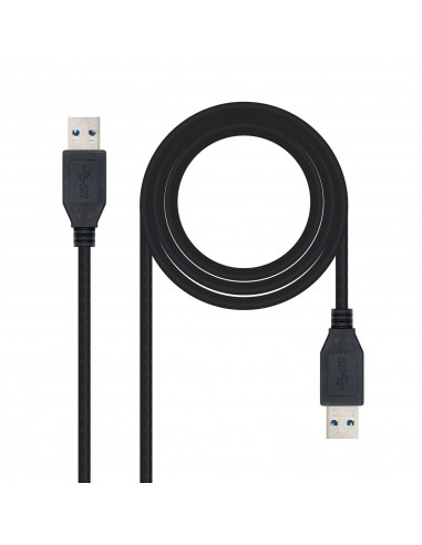 Cabo USB NanoCable 10.01.1003-BK 3m,...