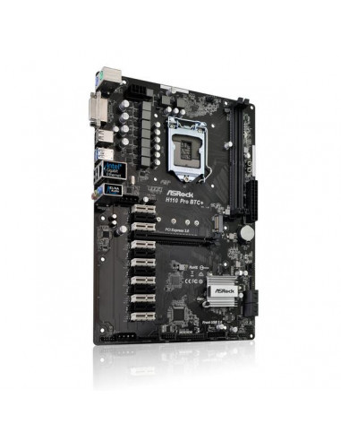 Motherboard ASROCK H110 Pro BTC+,...