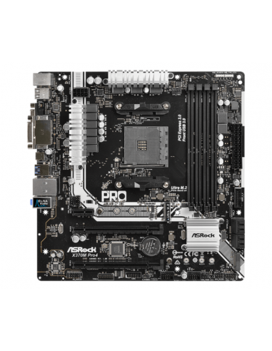 Motherboard AsRock X370M Pro4, AM4,...